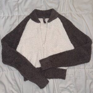 Skims zip up sweater size small medium